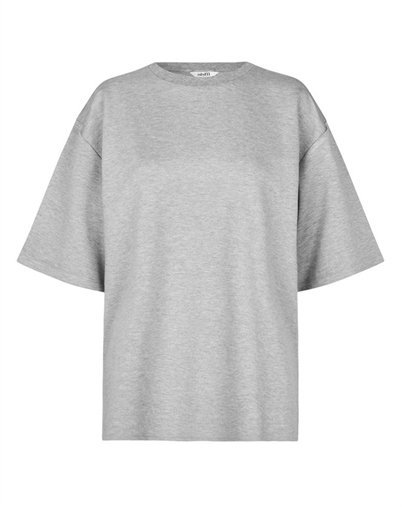 Mbym - Emrylis-M Top - Light Grey Melange